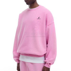 Sudadera Clásica con Lavado Ácido, Textura Desgastada con Estilo y Sensación Suave, Sudadera Básica con Lavado Ácido - Product Image 4