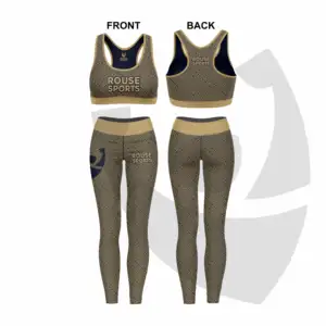 Wholesale Fitness Clothes For Gym Wear Women Sets 2 Pieces Yoga Jackets Workout Leggings Sports Bras Top Sportswear Set