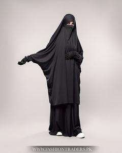 Vente en gros de nouveaux modèles modestes tendances, motif solide pour Jilbab Abaya, vêtements traditionnels musulmans, fournisseur direct d'usine - Product Image 4
