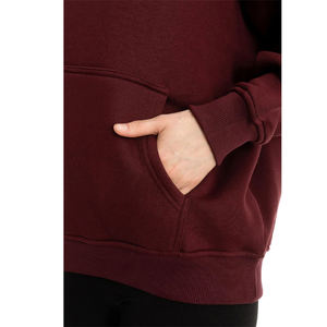 เสื้อสเวตเตอร์ครอปมีฮู้ดผ้าโพลีเอสเตอร์100% สำหรับฤดูหนาวปักโลโก้แนวแฟชั่นที่ยั่งยืน - Product Image 6