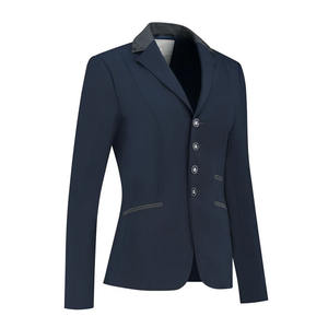 เสื้อแจ็คเก็ตขี่ม้าผ้าฝ้ายสำหรับผู้ชาย งานแข่งขันขี่ม้า สวมใส่สบาย สีและขนาดสั่งทำได้ ดีไซน์คลาสสิก - Product Image 3