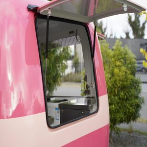 Camión móvil de comida rápida de acero inoxidable OEM, remolque de concesión totalmente equipado, restaurante, quiosco usado, centro comercial, helado de EE. UU. - Product Image 4