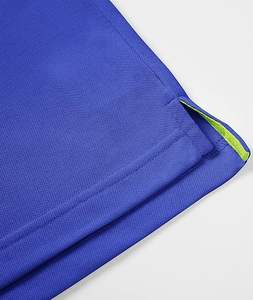 Venta al por mayor de polo de secado rápido para hombre con logotipo personalizado 100% algodón transpirable poliéster tejido de punto patrón sólido bordado - Product Image 6