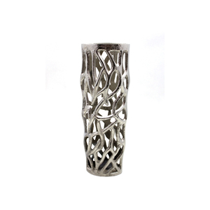 Vajilla de diseño elegante, florero decorativo de hierro, acabado dorado para el hogar y la decoración de la boda, jarrón de Metal hecho a mano - Product Image 3