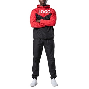 Traje de Sauna para Adelgazar de Poliéster/Nylon, Elástico, Transpirable, Duradero y Cómodo, con Apliques, para Invierno, Venta al Por Mayor de Fábrica OEM - Product Image 1