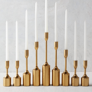 Exclusivo hogar sala de estar moda oro pulido Metal Mesa portavelas Navidad fiesta evento decoración regalo de Navidad - Product Image 4