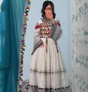 New Latest High Quality Women Best Modern Fashion Afghan KUCHI Handmade Tribal Dresses With CHARMA Embroidered 2026 - Product Image 4