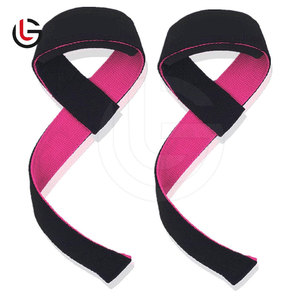 Sangles de levage de service OEM de couleur unie sangles de levage de vêtements d'entraînement de gymnastique sangles de levage Offre Spéciale sangles de levage de taille plus - Product Image 1