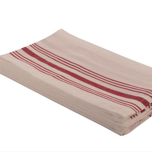 Servilleta Bistro de 100% algodón Toallas de cocina tejidas de verde oliva sostenibles de secado rápido para uso doméstico - Product Image 1