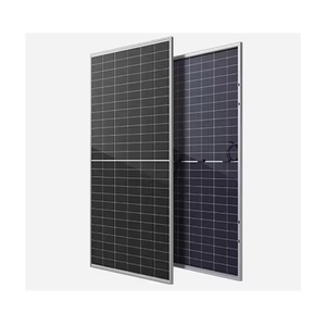 Paneles Solares Bifaciales Comerciales de 720 Vatios de Alta Potencia, Panel Solar de Doble Vidrio para Techos Industriales - Product Image 6