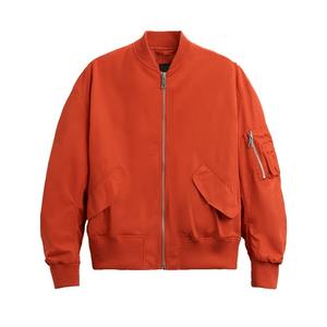 Chaquetas de invierno para hombre de diseño personalizado de alta calidad, nailon naranja, resistencia al agua, espesor fino, tarifas al por mayor, tamaños de gran tamaño - Product Image 5