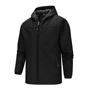 Chaqueta Softshell impermeable ligera para hombre, chaqueta Softshell reflectante con logotipo personalizado, ropa de trabajo de seguridad - Product Image 3