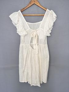 ชุดเดรสแม็กซี่ลายดอกไม้วินเทจชุดเดรสผ้าฝ้ายแขนยาวมีระบายแขนยาวสำหรับผู้หญิงสำหรับฤดูร้อน - Product Image 2