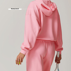 Ropa deportiva transpirable personalizada, chaquetas de entrenamiento deportivo de manga larga, abrigo informal ajustado para gimnasio, Fitness, chaqueta de Yoga con cremallera completa personalizada - Product Image 5