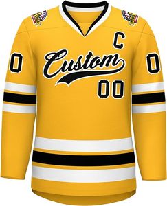 Vente chaude maillot de Hockey sur glace concevez votre propre Logo maillot de Hockey sur glace maillot de Hockey sur glace de haute qualité avec nom personnalisé - Product Image 4