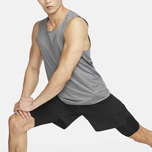 Camisetas sin Mangas Personalizadas para Hombre, de Alta Calidad, 100% Algodón y Poliéster, Color Sólido, Cómodas, Transpirables, para Correr en Verano 2024 - Product Image 3