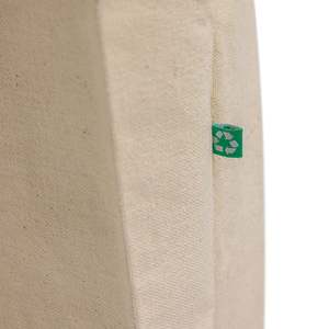 <b>Large</b> Recycled <b>Canvas</b> <b>Bag</b> W/Full Gusset Solid Color-RC241 - Product Image 6