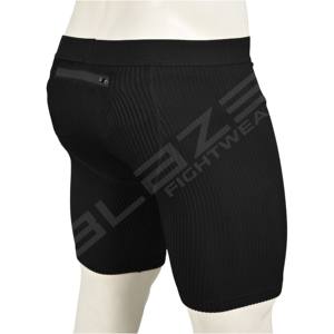 2024 Logo personnalisé hommes respirant glace décontracté Shorts séchage rapide Fitness avec poche arrière fermeture éclair Shorts de sport course court hommes - Product Image 1