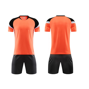 Conjunto de camisetas de entrenamiento de fútbol para hombres y mujeres Ropa de fútbol de equipo que incluye camisetas y calcetines para niños y niñas - Product Image 1
