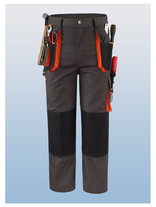 Ensemble de vêtements de travail et de sécurité en polyester ignifuge à poches profondes et haute visibilité, design multi-poches, uniforme unisexe durable - Product Image 3