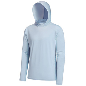 Customized Sublimation Printing Fishing Shirts Long Sleeves Hoodie 100%Polyester Gym Fitness <b>Pullover</b> <b>Man</b> Fishing Wear Hoodies - Product Image 1