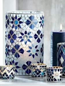 <b>Glass</b> Mosaic Iron Design Mosaic Home Decor Flower <b>Pot</b> Antique Flower <b>Pot</b> Mosaic Design Flower <b>Pot</b> - Product Image 6