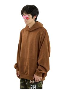 Sweat à capuche en coton délavé à l'acide à la mode vintage avec capuche pour hommes - Product Image 6