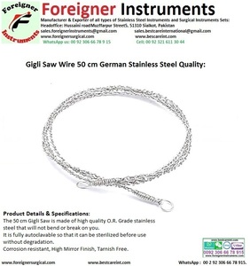 Fil de scie orthopédique Gigli Fils OLIVECRONA - Product Image 5