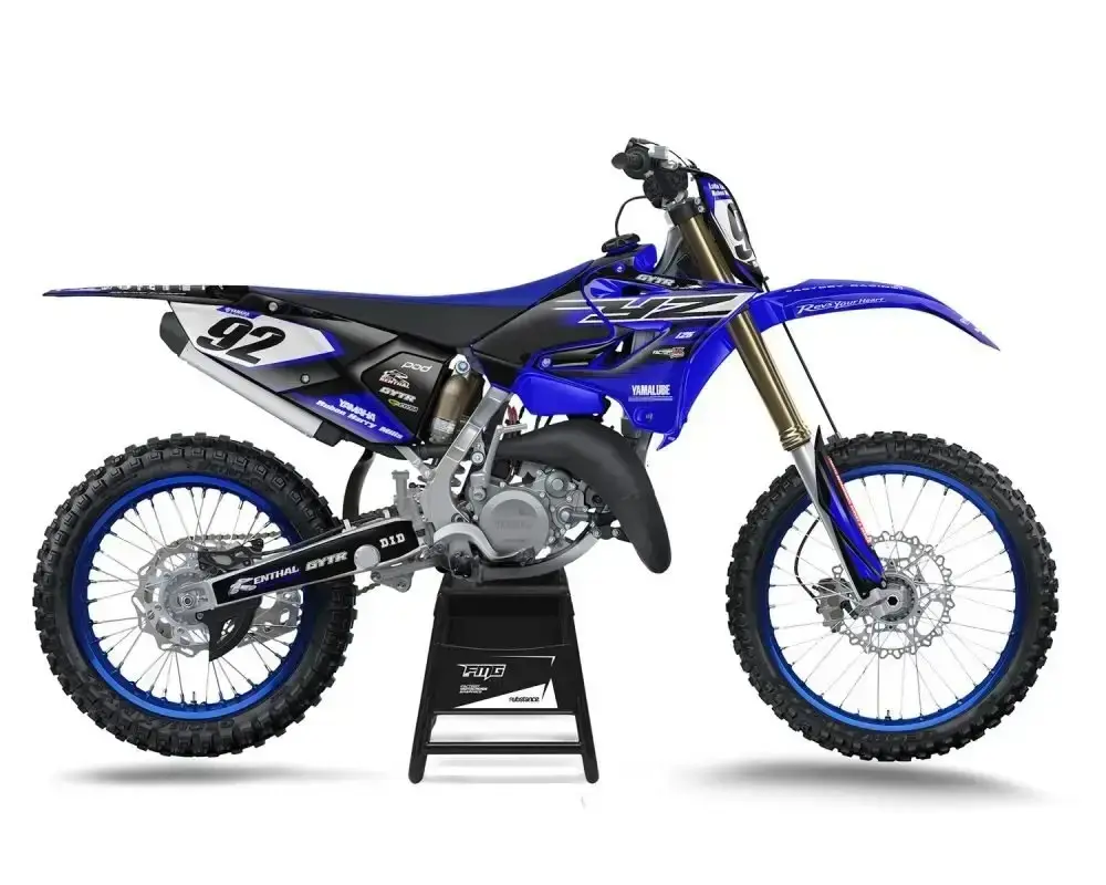 Otantik 2023 Yamahaz YZ YZF PW 50cc-450cc yarış hazır kir bisiklet