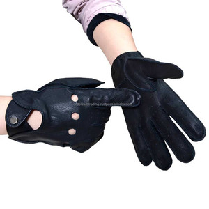 Guantes de conducción de cuero unisex de alta calidad 2025 a bajo precio al por mayor - Product Image 2