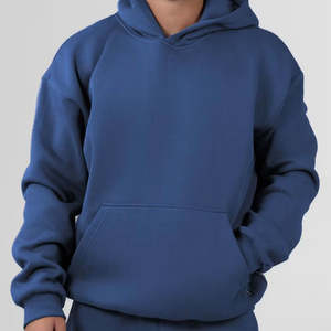 Sweat à capuche pour homme en coton biologique avec poches en polaire Pull pour homme Sweat à capuche unisexe surdimensionné Sweat-shirt personnalisé avec capuche - Product Image 1