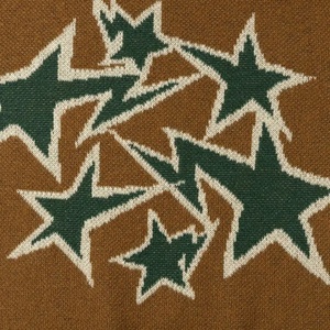 Sweat-shirt en tricot Jacquard surdimensionné pour hommes à la mode pull à col rond avec pull en coton imprimé à motifs ODM Supply - Product Image 4