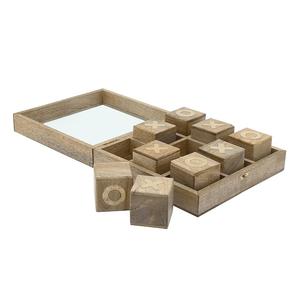 Nuevo Juego de Madera XO, Regalos Personalizados, Proveedor Mayorista, Juego de Tres en Raya de Madera en Venta, Artículos de Mesa, Tablero de Ajedrez XO - Product Image 5