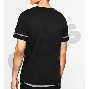 Offre Spéciale haute qualité prix de gros T-shirt fabricant équipage Fitness homme T-Shirt personnalisé 100% coton T-shirts pour hommes - Product Image 3