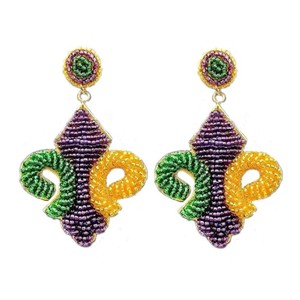 <b>Top</b> Quality Handmade Beaded <b>Earrings</b> for Women Fashion Jewellery butterfly design <b>earrings</b> from India - Product Image 4