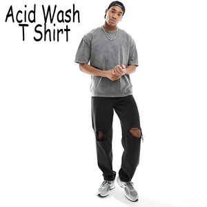 เสื้อยืดวินเทจแขนสั้นผ้าคอตตอน100% หนักขนาดใหญ่พิเศษทันสมัย - Product Image 1