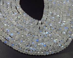 ลูกปัดหินสีรุ้งธรรมชาติขนาด14 "เกลียว4-4.5มม. ทำจากเยื่อหุ้มปอดคุณภาพสูง50กะรัตอัญมณีหลวม - Product Image 1