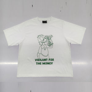 Wholesale 2026 High Quality Blank T <b>Shirt</b> Custom 100% Cotton T-<b>Shirt</b> Printing Logo Plain T <b>Shirts</b> Printed <b>White</b> T <b>Shirt</b> for <b>Men</b> - Product Image 1