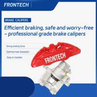 Kit de Caliper de Freno Grande Frontech GT6 de 6 Pistones con Dr para Honda Civic Geely CK, Caliper de Freno Delantero
