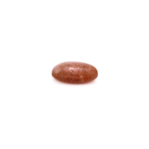 Saphir synthétique de 15,5 carats, pierre de soleil polie, taille émeraude, quartz, minéral de haute qualité, rouge, orange, vert, jaune - Product Image 3