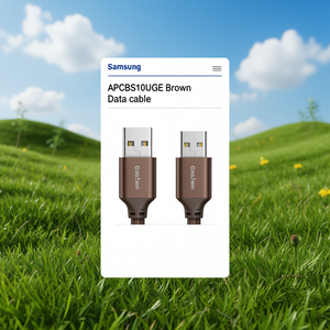 Cable de datos USB Samsung APCBS10UGE marrón - Product Image 3