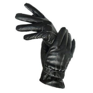 Gants en cuir tactiles pour hommes - Gants habillés élégants pour l'hiver, utilisation en extérieur, respirants et écologiques - Product Image 5