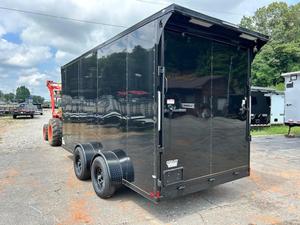 Remolque de Carga Cerrado de 7x16 con Envío Gratuito, Remolque Utilitario de Servicio Pesado con Eje Tándem para Transporte de Equipos, Herramientas y Mercancías - Product Image 4