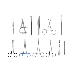Ensemble chirurgical en acier inoxydable 2023 Instruments de chirurgie plastique de meilleure taille Ensemble de chirurgie plastique multi-utilisations par debonairii - Product Image 1