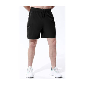 Top Premium High Trending Men's 100% Poliéster Multi-Bolsillos Stretch Cargo Shorts Cintura media Alta calidad Sólido Antiarrugas - Product Image 4