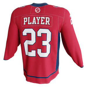 Jersey de Hockey sobre Hielo Personalizado para Hombre Adulto con Nombre y Número Personalizados, Bordado del Equipo, Impresión Digital en Poliéster/Algodón - Product Image 4