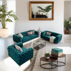 Soggiorno di lusso hotel mobili marrone divano divano divani