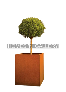 Macetas rectangulares Corten, maceta de acero resistente a la intemperie para paisajismo, productos de metal Premium - Product Image 2