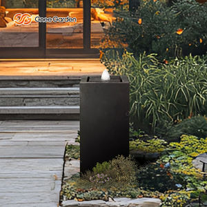 Fuente Rectangular de Aluminio Personalizada para Patio Exterior, con Conexión Eléctrica, Gran Venta 2026 - Product Image 3