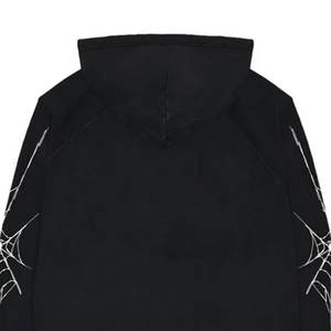 Personalizado Hombres DTG DTF Sublimación Rhinestone Sudaderas con capucha Streetwear Pullover Sudadera Moda OEM ODM Fabricante - Product Image 5